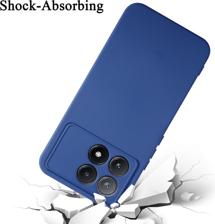 Produktbild Cadorabo Hülle für Xiaomi Poco X6 Pro TPU im Liquid Schutz Silikon Design (Xiaomi Poco X6 Pro)