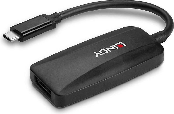 Actual product image Lindy USB Type C to DisplayPort 1.4 Converter Connects an 8K display with DP connector to the USB Type... (USB-C, 13 cm)