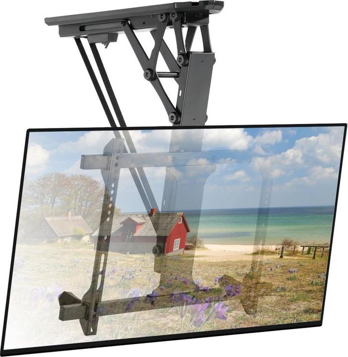 Image du produit Techly Support TV pivotant motorisé pour plafond (Plafond, 70", 35 kg)