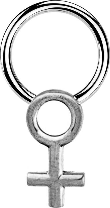 Image du produit Star Piercing Bague noire martelée (Acier chirurgical 316L, Laiton)