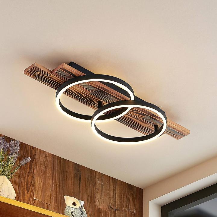Immagine prodotto Lindby Plafoniera Sentoa LED, a due fiamme (1200 lm)