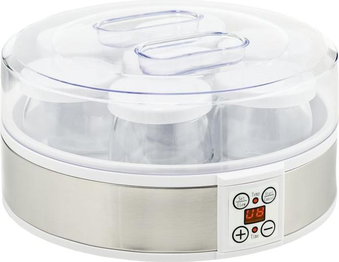 Produktbild Swisshandel24 Joghurtbereiter Joghurtmaschine mit 48 Stunden Timer, mit Temperatur-Einstellung, 7 Gläser à 180 ml