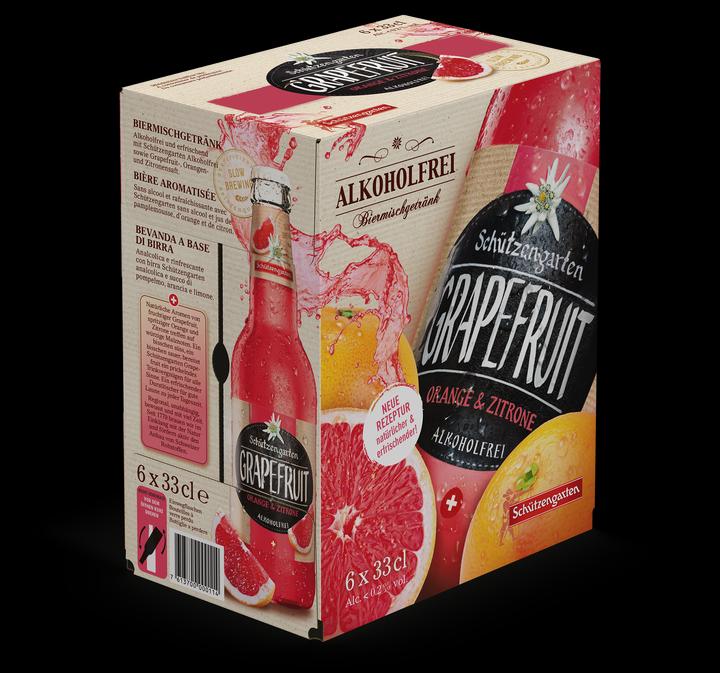 Schützengarten Grapefruit Alkoholfrei (6 x 33 cl)