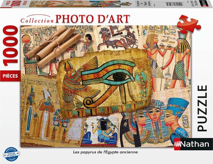 Image du produit Nathan Les papyrus de l'Égypte ancienne (1000 pièces)