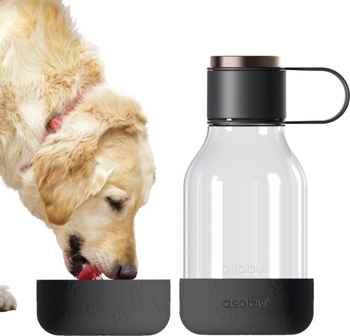 Produktbild Asobu Tritan Bowl Bottle - Black - (84259103967) (1.50 l)