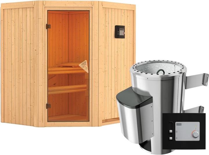 Immagine prodotto Karibu Tonja senza bordo del tetto (Comando esterno Plug & Play da 3,6 KW)