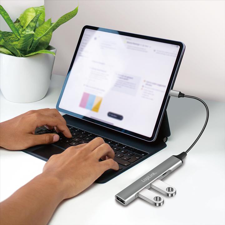 Immagine prodotto LogiLink Prüfen (USB-C, 4 Porti)
