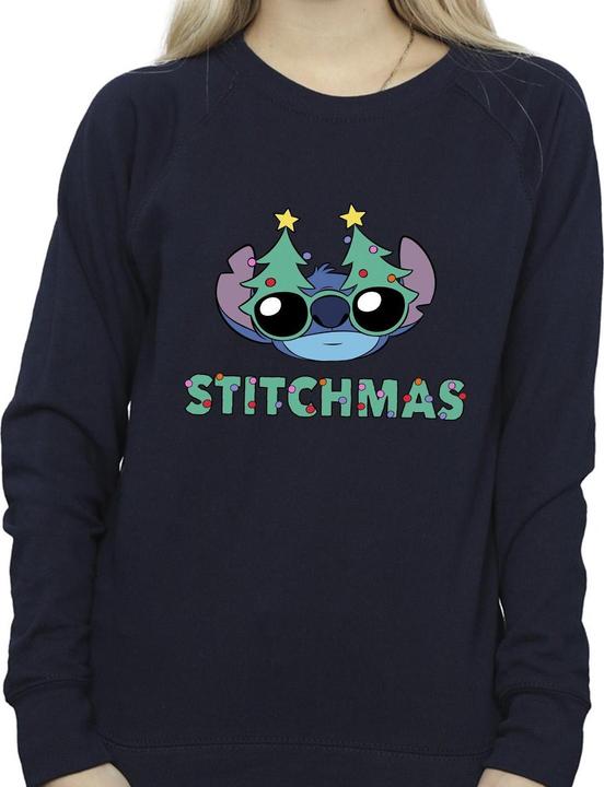 Immagine prodotto Disney Lilo & Stitch Stitchmas Glasses Felpa Donna (L)