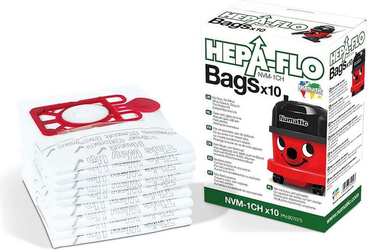Produktbild Numatic Staubfilterbeutel Hepa-Flo (10 x)