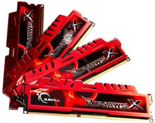 Actual product image G.Skill Pamięćć RipjawsX, DDR3, 32 GB, 1600MHz, CL10 (F3-12800CL10Q-32GBXL) (1600 MHz, DDR3-RAM)