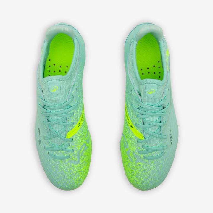 Image du produit Kipsta Chaussures de football enfant a lacets viralto iii fg vertes (32)