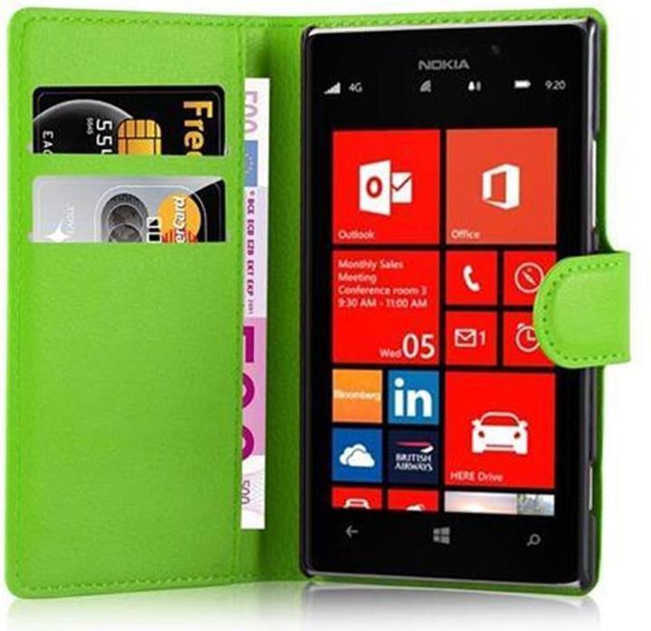 Actual product image Cadorabo Book with stand function cover (Nokia Lumia 925)