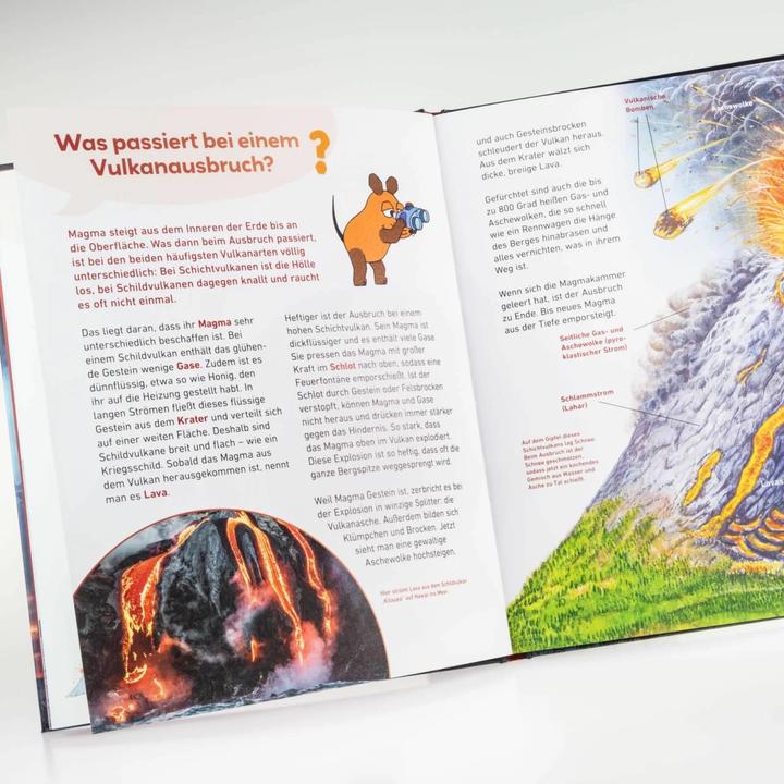 Actual product image Frag doch mal... die Maus!: Vulkane und Erdbeben (German, Sylvia Englert, 2019)