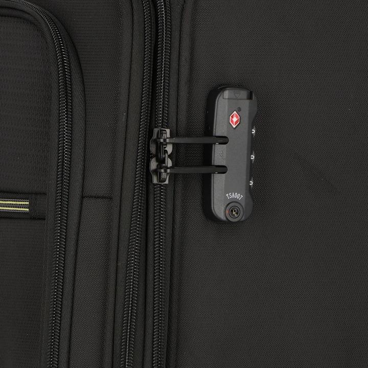 Image du produit D&N Travel Line 9704 4 roues Trolley L 78 cm avec soufflet extensible (107 l, L (90 - 115l))