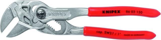 Produktbild Knipex Mini-Zangenschlüssel Zange und Schraubenschlüssel in einem Werkzeug 86 03 125 (125 mm)