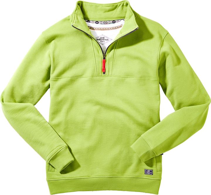 Image du produit Joe Browns Aztec Trim 1/4 Zip Sweatshirt (XL)
