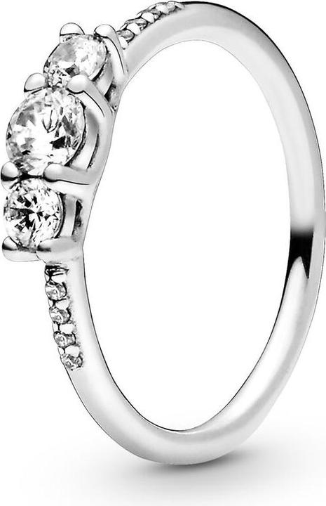 Immagine prodotto Pandora Anello con tre pietre chiare (60)