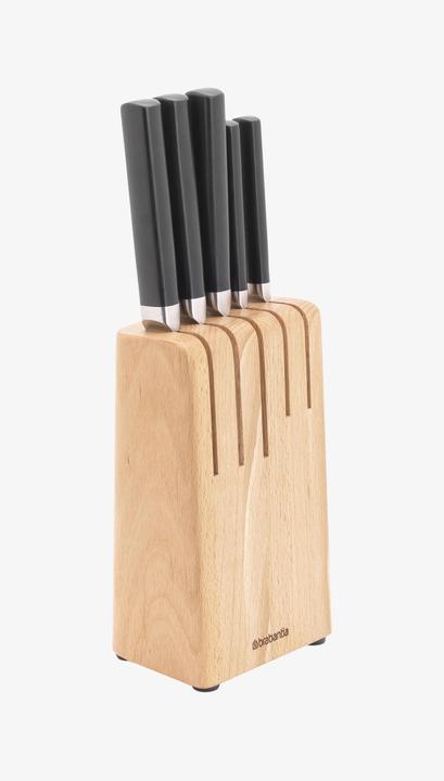 Produktbild Brabantia Messerblock bestückt hellbraun