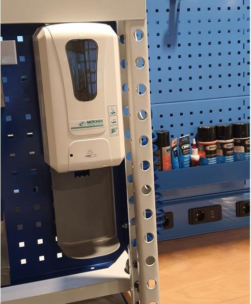 Actual product image Motorex Disinfectant dispenser