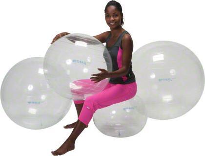 Image du produit Sport 2000 Balle de gymnastique GYMNIC 75 cm transparente Taille : 75 (75 cm)