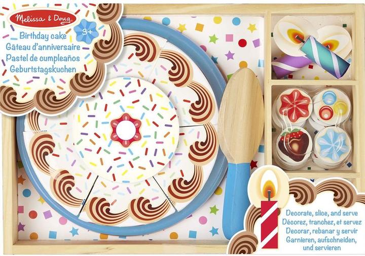 Actual product image Melissa & Doug Birthday cake
