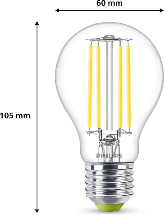 Immagine prodotto Philips Lampada (E27, 2.30 W, 485 lm, 1 x, A)