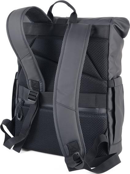 Produktbild Troika BLACK ROLL TOP Rolltop Rücksack, schwarz (17.50 l)