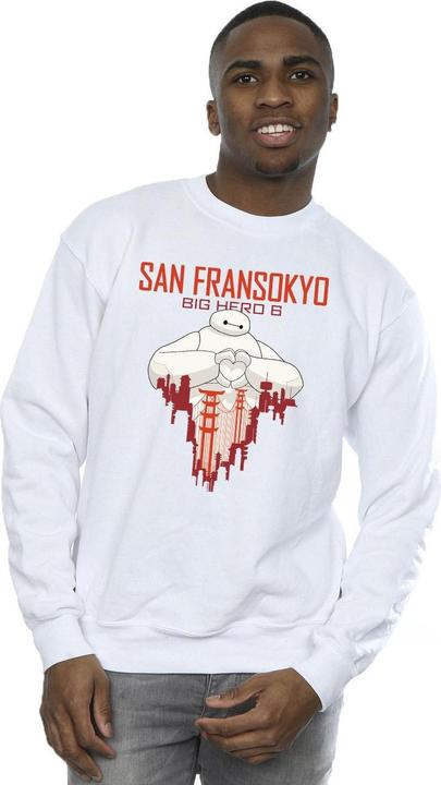 Image du produit Disney - Sweat BIG HERO BAYMAX SAN FRANSOKYO HEART - Homme (M)
