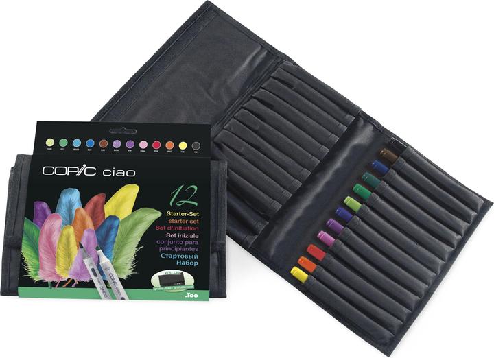 Produktbild Copic Grafikmarker Ciao 12er Set im Wallet (12 x)