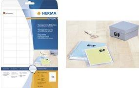 Immagine prodotto HERMA Etichette trasparenti A4