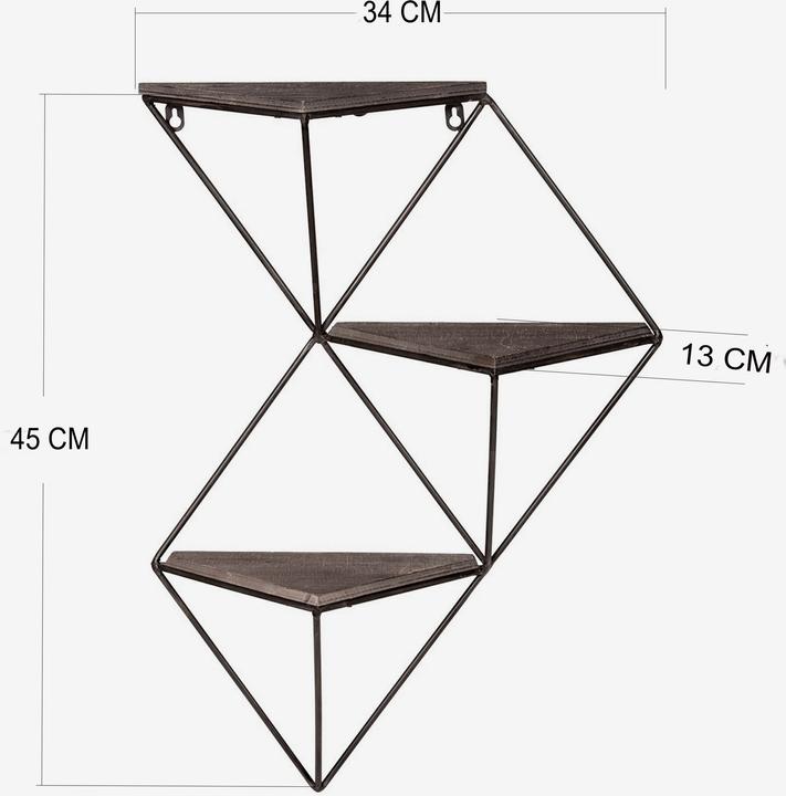 Immagine prodotto Hanah Home Paulina (34 x 45 x 13 cm)