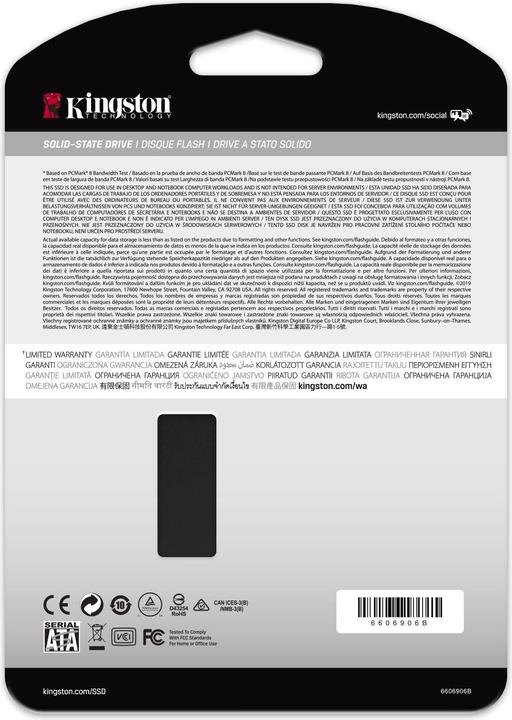 Actual product image Kingston KC600 (2048 GB, 2.5")