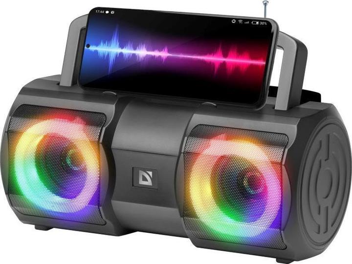 Image du produit Defender HAUT-PARLEUR BEATBOX 20 BLUETOOTH 20W LIGHT/BT/MIC/FM/USB/TF (5 h, Fonctionnement sur piles)