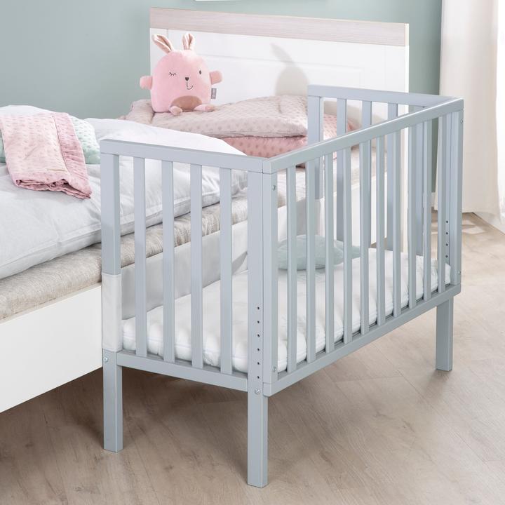 Produktbild Roba Beistellbett 2in1 mit Barriere + Matratze