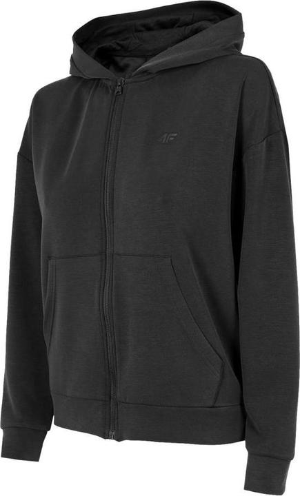 4F Damen Sweatshirt tiefschwarz H4Z22 BLD041 20S M (M)