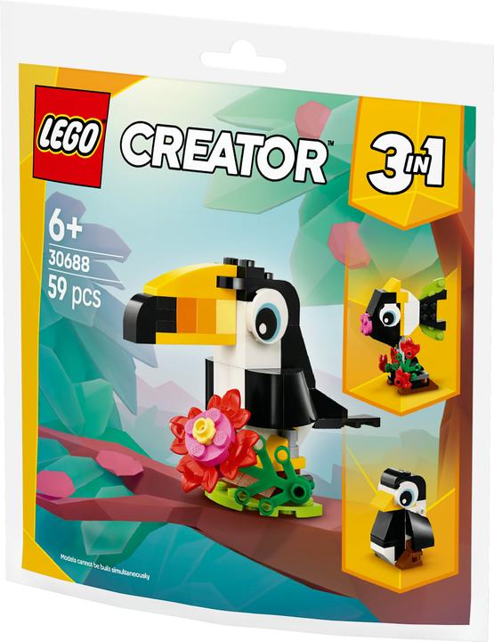 Actual product image LEGO Tropical toucan (30688, LEGO Creator Expert)
