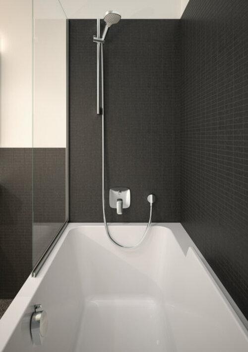 Actual product image hansgrohe HG hose connector FIXFIT E without non-return valve matt black