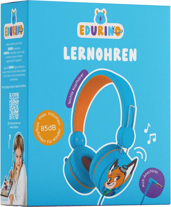 Actual product image Edurino Headphones blue, d