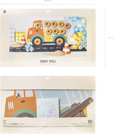 Actual product image Partydeco Stand à donuts - Camion Benne