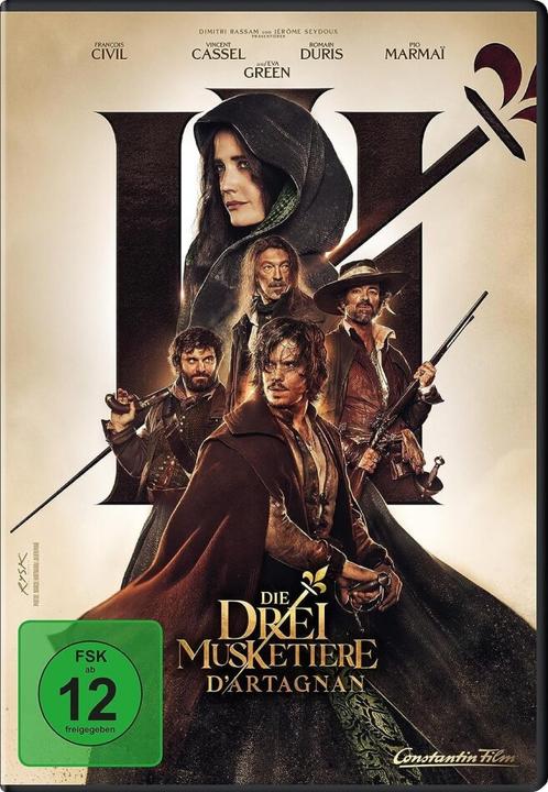Actual product image The Three Musketeers - D'Artagnan (DVD, 2023, German, French)