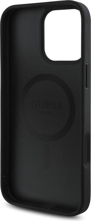 Produktbild Guess HC PU 4G Small 4G Classic Case für Apple iPhone 16 Pro Max - black (Apple iPhone 16 Pro Max)