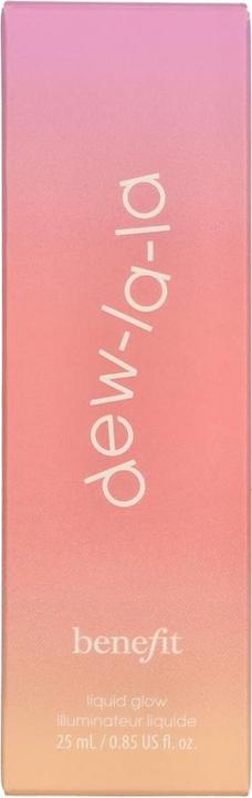 Actual product image BeneFit Cosmetics Benefit Highlighter Dew-la-la glowy liquid highlighter Aurora / 25 ml (Fair Light Pink (Aurora), Highlighter)