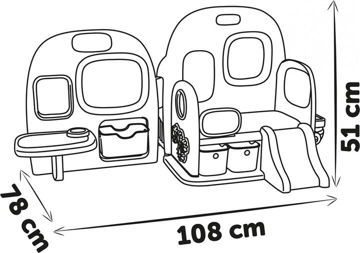 Image du produit Smoby Baby Care Crèche de poupées