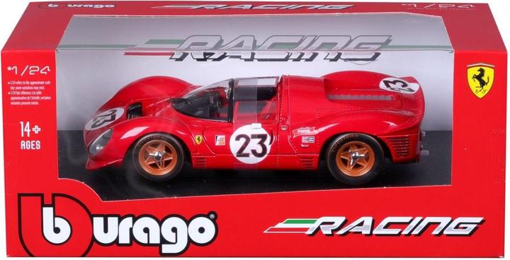 Produktbild Bburago Ferrari Racing 330 P4 Daytona 1/24 rot