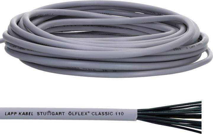 Immagine prodotto Lapp 10 metri 1119905 Cavo di controllo Ölflex Classic 110 in PVC 5x1,5 mm² senza conduttore di (10 m)