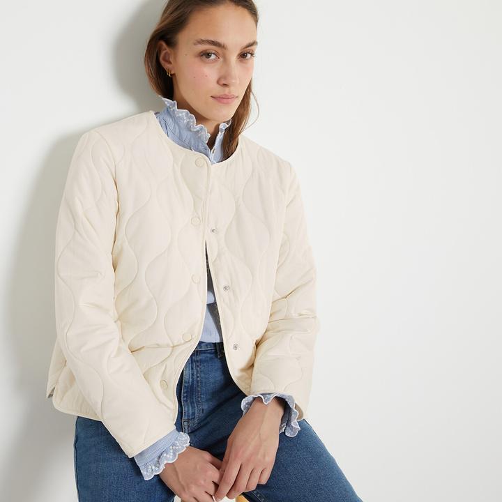 Produktbild La Redoute Collections Light-Steppjacke mit Druckknöpfen (32)