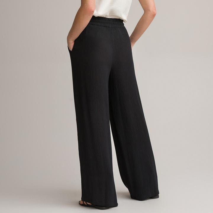 Produktbild Anne Weyburn Weite Hose aus Crepon (48)