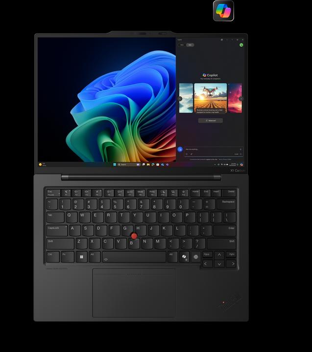 Image du produit Lenovo ThinkPad X1 Carbon | Noir | 14 " | OLED | 2.8K | 2880 x 1800 pixels | Anti-glare | Intel Core Ultra