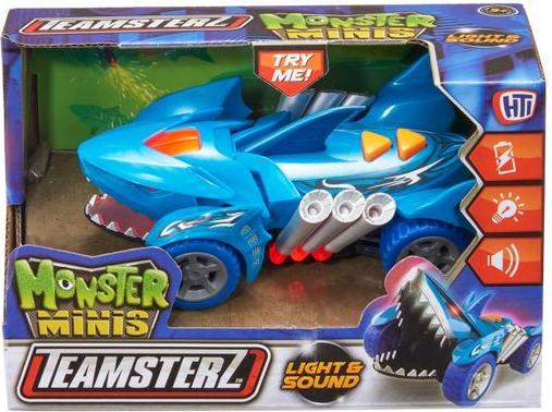 Teamsterz Voiture requin TZ Mighty Machine avec son et lumière, 12,5 cm