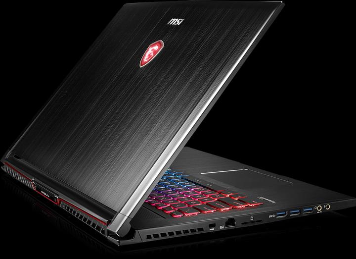 Actual product image MSI GS73VR 7RF-244CH Stealth Pro (17.30", Intel Core i7-7700HQ, 16 GB, 256 GB, CH)